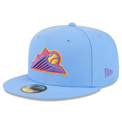 Colorado Rockies 2025 City Connect 59FIFTY Fitted Hat - Light Blue | New Era