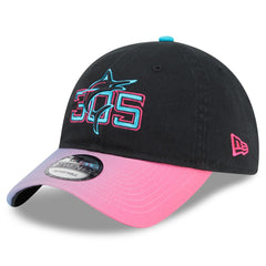 Miami Marlins 2025 City Connect 9TWENTY Adjustable Hat - Black/Pink | New Era
