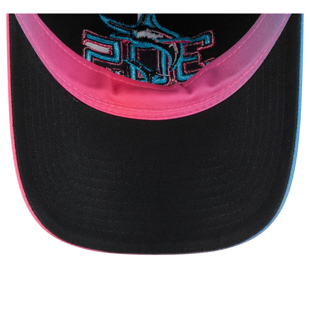 Miami Marlins 2025 City Connect 9TWENTY Adjustable Hat - Black/Pink | New Era