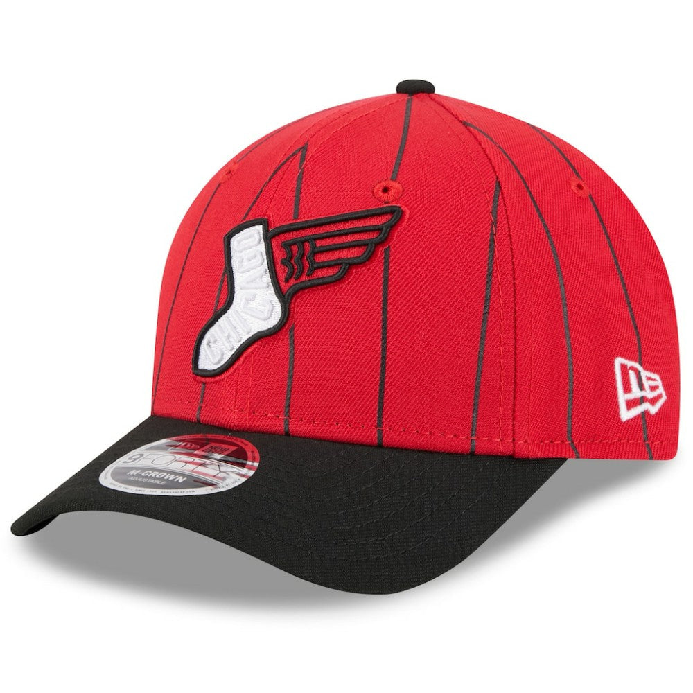 Chicago White Sox 2025 City Connect 9FORTY M-Crown Adjustable Hat - Red/Black | New Era
