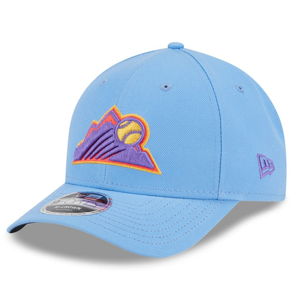 Colorado Rockies 2025 City Connect 9FORTY M-Crown Adjustable Hat - Light Blue | New Era