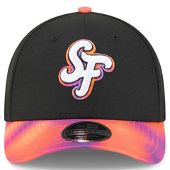 San Francisco Giants 2025 City Connect 9FORTY M-Crown Adjustable Hat - Black/Orange | New Era