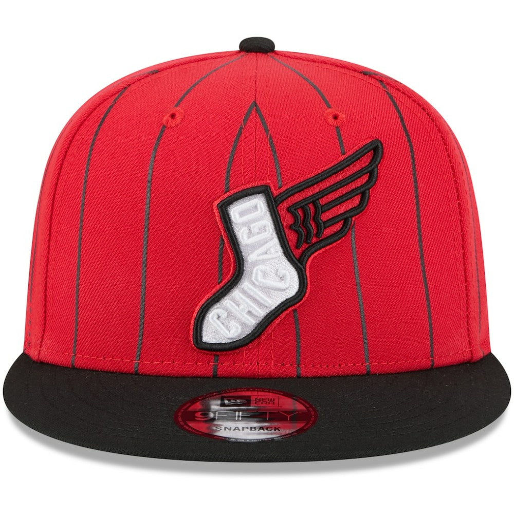 Chicago White Sox 2025 City Connect 9FIFTY Snapback Hat - Red/Black | New Era