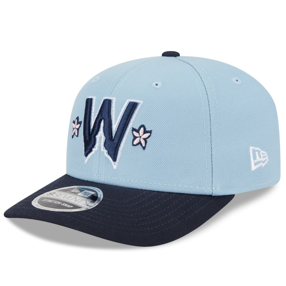 Washington Nationals 2025 City Connect 9SEVENTY Adjustable Hat - Light Blue/Navy | New Era