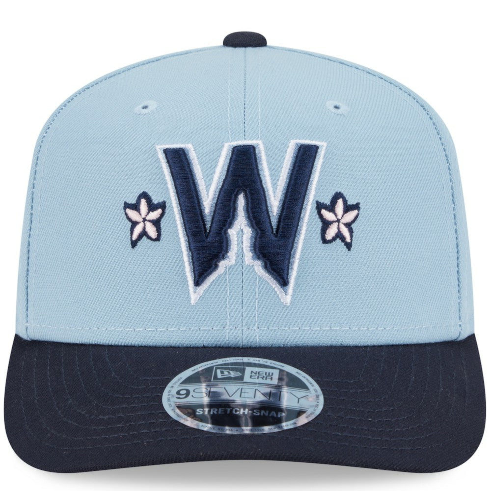 Washington Nationals 2025 City Connect 9SEVENTY Adjustable Hat - Light Blue/Navy | New Era