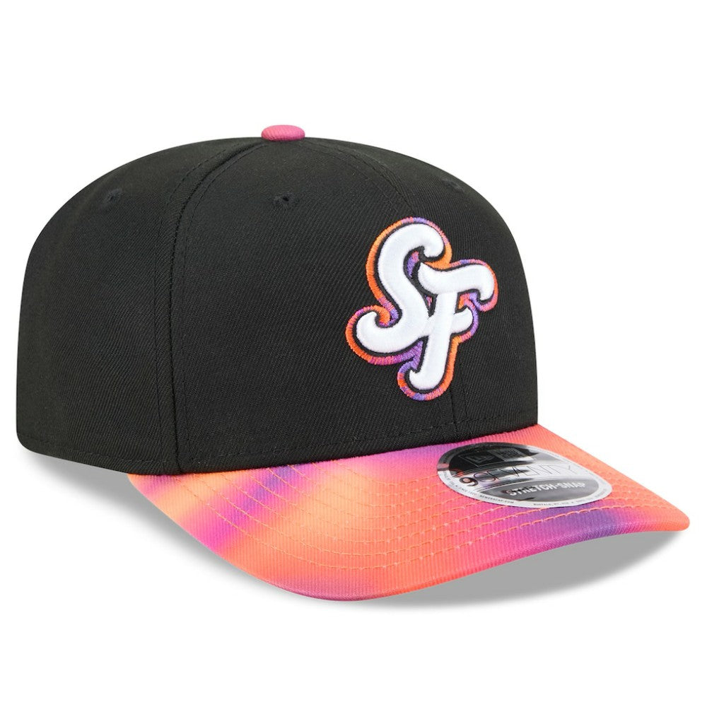 San Francisco Giants 2025 City Connect 9SEVENTY Adjustable Hat - Black/Orange | New Era