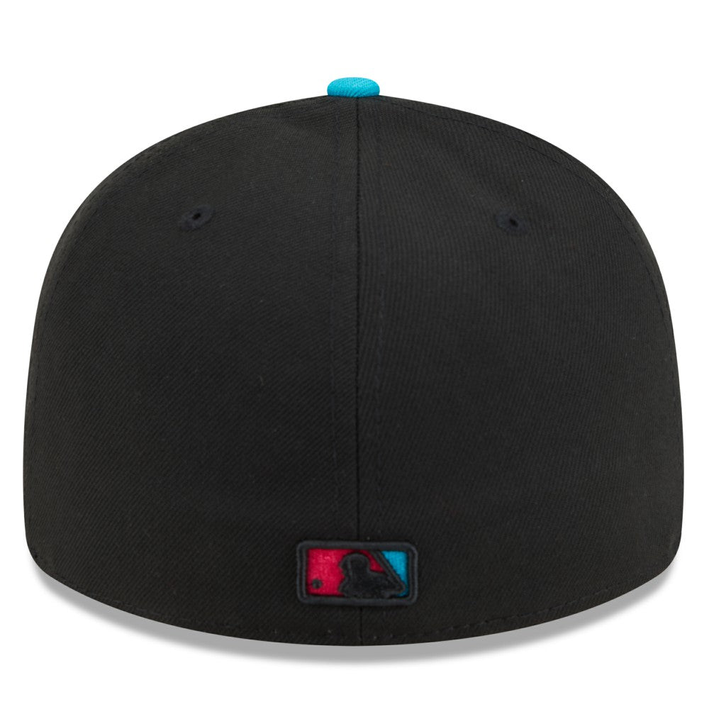 Miami Marlins 2025 City Connect Low Profile 59FIFTY Fitted Hat - Black/Pink | New Era