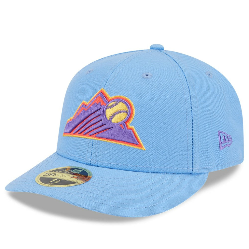 Colorado Rockies 2025 City Connect Low Profile 59FIFTY Fitted Hat - Light Blue | New Era