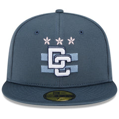 Washington Nationals 2025 City Connect Batting Practice 59FIFTY Fitted Hat - Blue | New Era
