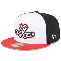 Chicago White Sox 2025 City Connect Batting Practice 59FIFTY Fitted Hat - White/Red | New Era