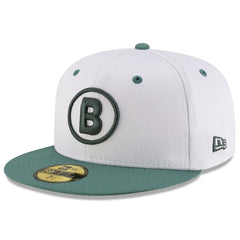 Boston Red Sox 2025 City Connect Batting Practice 59FIFTY Fitted Hat - White/Green | New Era