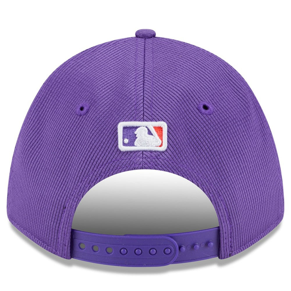 Colorado Rockies 2025 City Connect Batting Practice 9FORTY Adjustable Hat - Purple | New Era