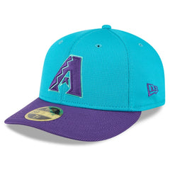 Arizona Diamondbacks 2025 City Connect Low Profile 59FIFTY Fitted Hat - Teal/Purple | New Era