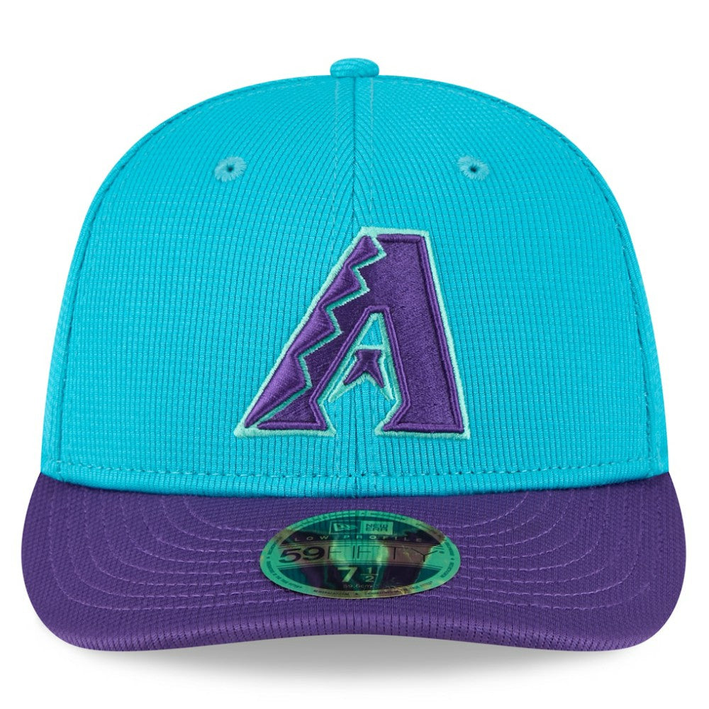 Arizona Diamondbacks 2025 City Connect Low Profile 59FIFTY Fitted Hat - Teal/Purple | New Era