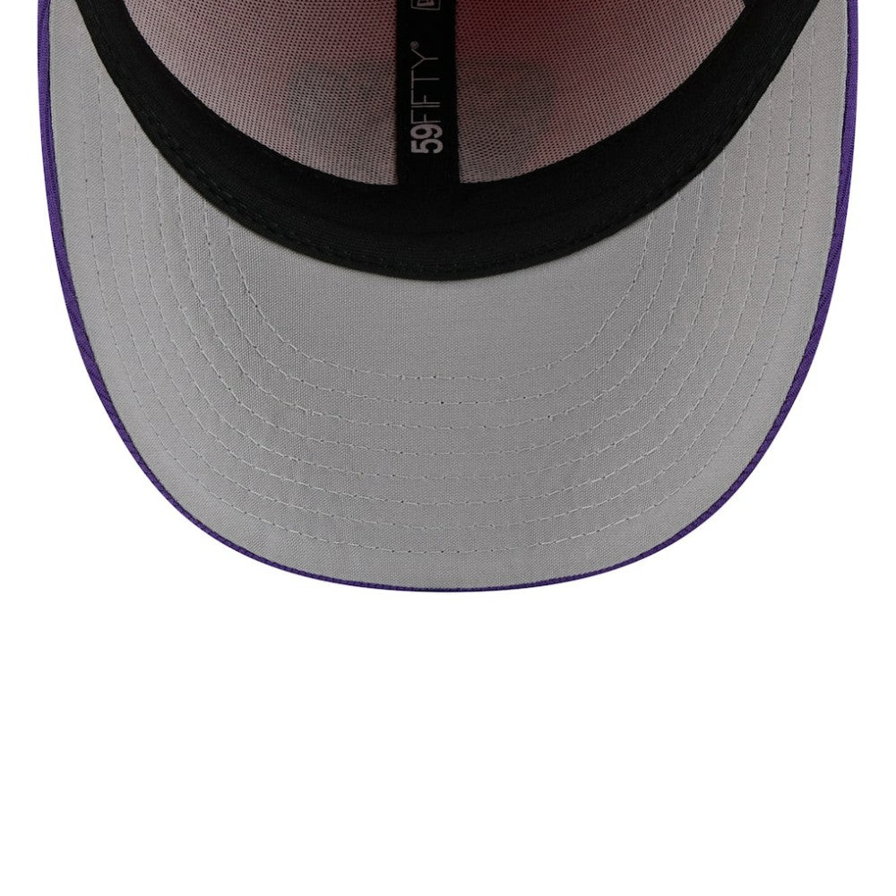 San Francisco Giants 2025 City Connect Batting Practice Low Profile 59FIFTY Fitted Hat - Orange/Purple | New Era