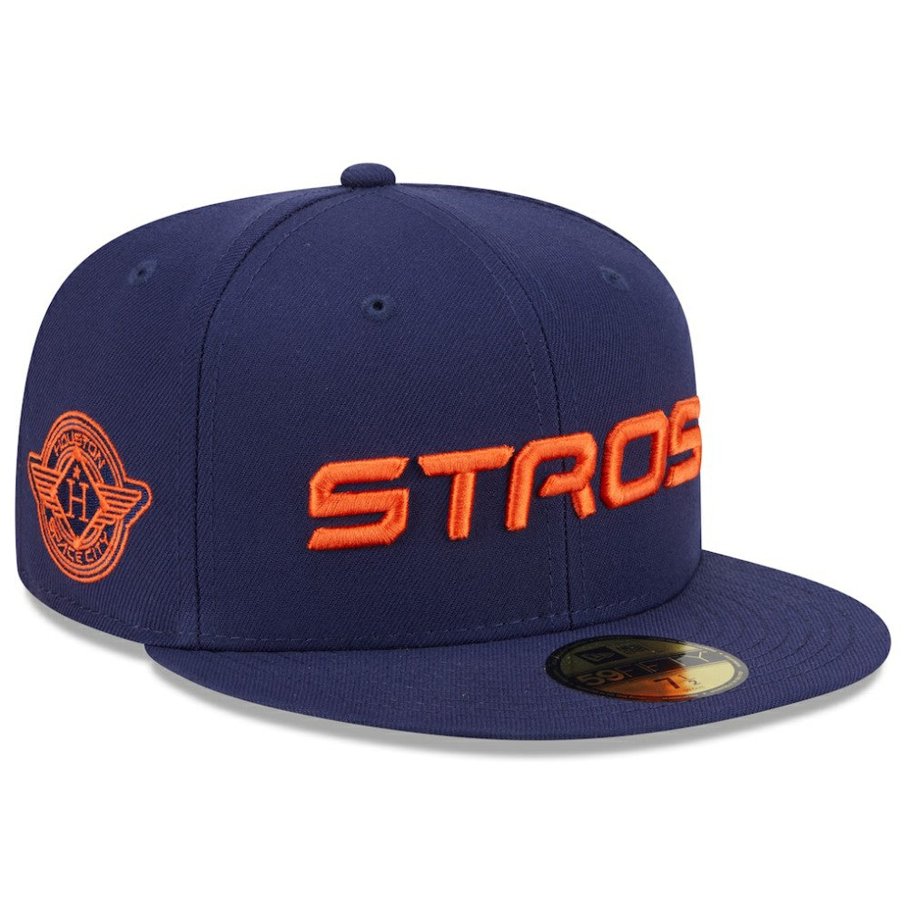 Houston Astros 2025 City Connect Fan Pack 59FIFTY Fitted Hat - Navy | New Era