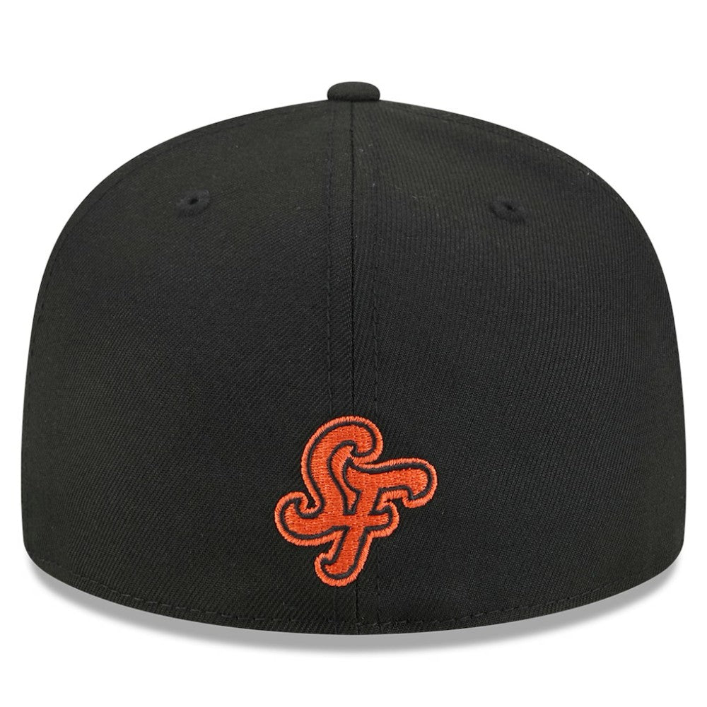 San Francisco Giants 2025 City Connect Wordmark 59FIFTY Fitted Hat - Black | New Era