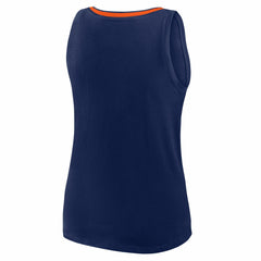 Houston Astros Logo Athletic Women's Stellar Win V-Neck Tank Top - Navy