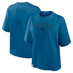 NFL New England Patriots Women's Glory Arch Boxy T-Shirt