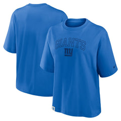 NFL New York Giants Women's Glory Arch Boxy T-Shirt