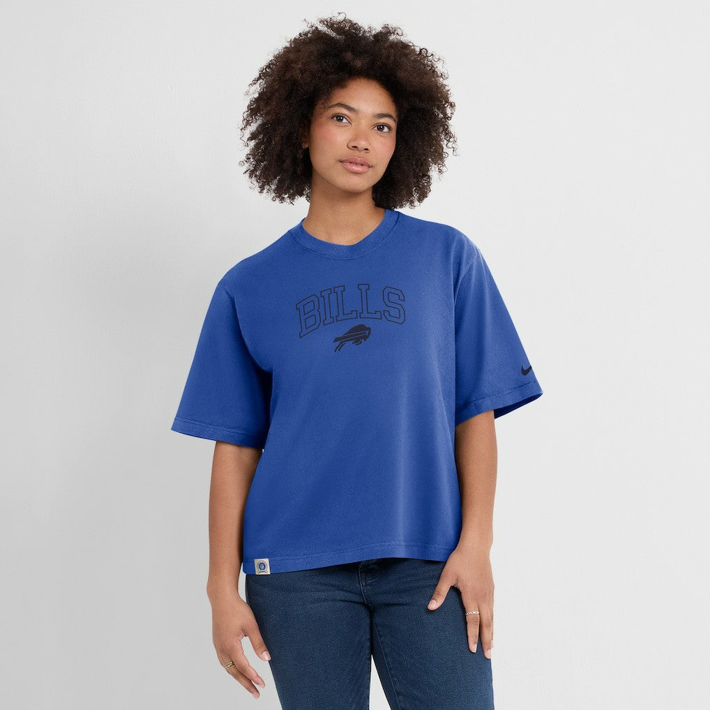 NFL Buffalo Bills Women's Glory Arch Boxy T-Shirt