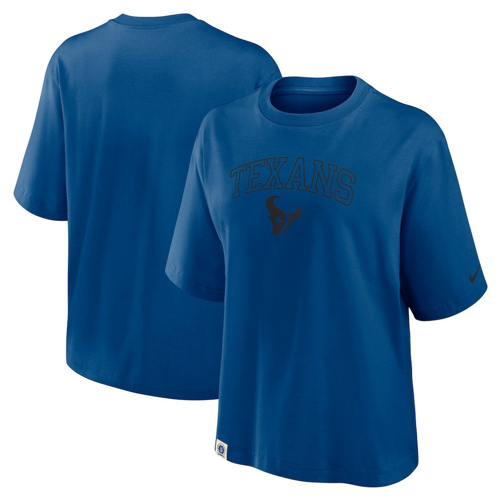 NFL Houston Texans Women's Glory Arch Boxy T-Shirt