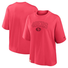 NFL San Francisco 49ers Women's Glory Arch Boxy T-Shirt