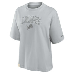 NFL Detroit Lions Women's Glory Arch Boxy T-Shirt