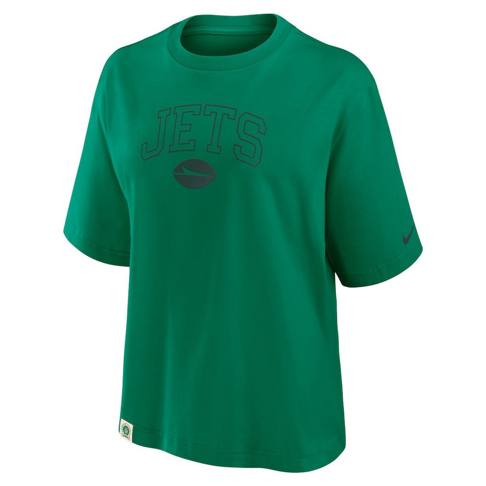 NFL New York Jets Women's Glory Arch Boxy T-Shirt