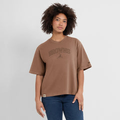 NFL Cleveland Browns Women's Glory Arch Boxy T-Shirt
