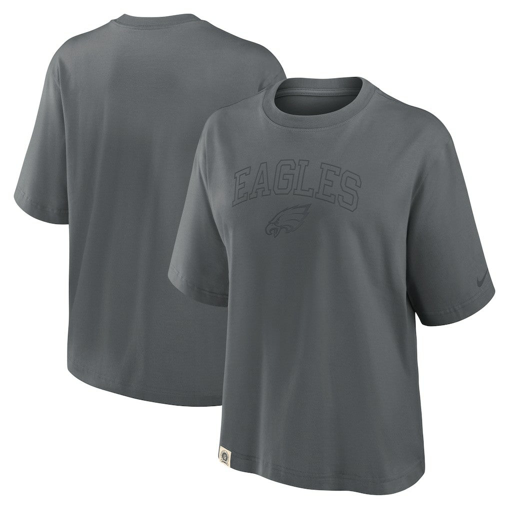 NFL Philadelphia Eagles Women's Glory Arch Boxy T-Shirt