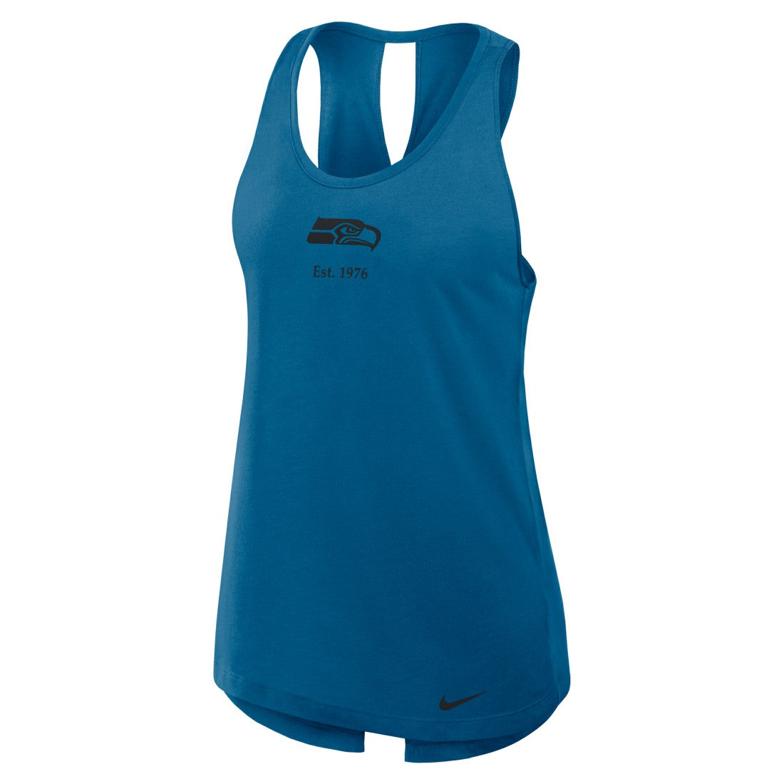 NFL Seattle Seahawks Women's Glory Open-Back Crisscross Dri-FIT Tank Top