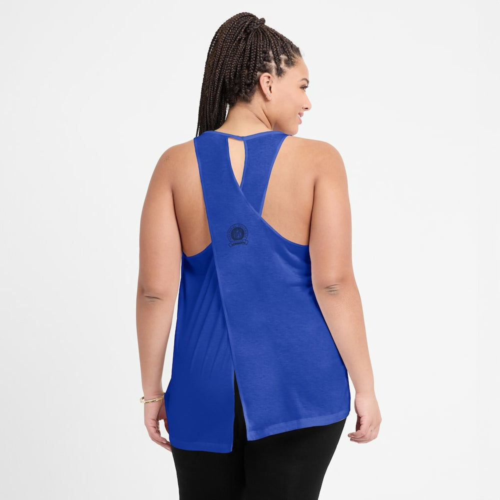 NFL Los Angeles Rams Women's Glory Open-Back Crisscross Dri-FIT Tank Top