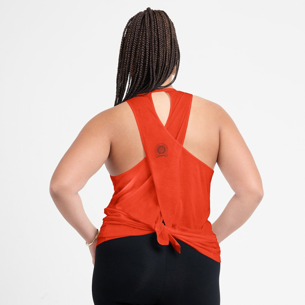 NFL Chicago Bears Women's Glory Open-Back Crisscross Dri-FIT Tank Top