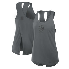 NFL Pittsburgh Steelers Women's Glory Open-Back Crisscross Dri-FIT Tank Top