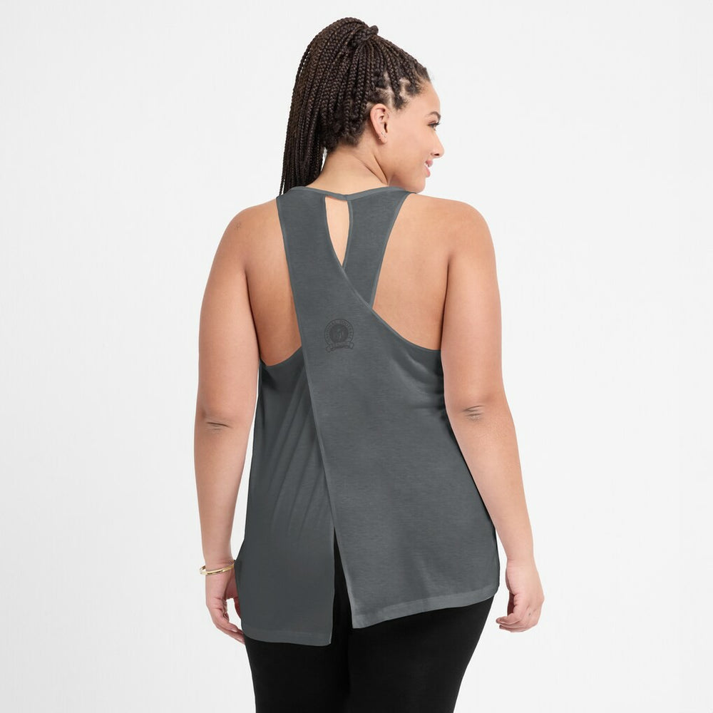 NFL Las Vegas Raiders Women's Glory Open-Back Crisscross Dri-FIT Tank Top