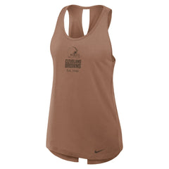 NFL Cleveland Browns Women's Glory Open-Back Crisscross Dri-FIT Tank Top