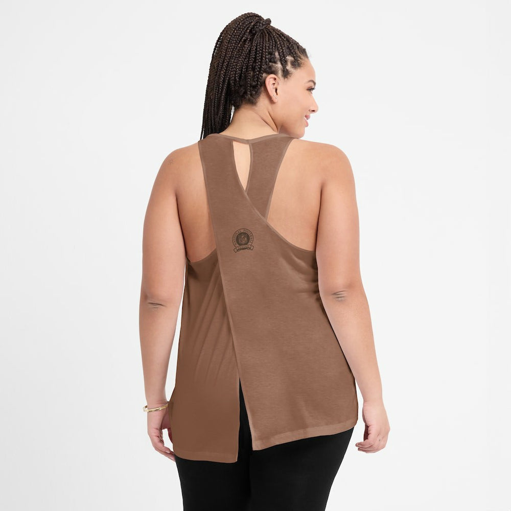 NFL Cleveland Browns Women's Glory Open-Back Crisscross Dri-FIT Tank Top