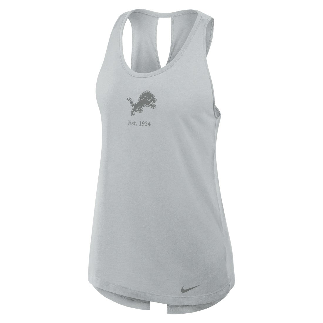 NFL Detroit Lions Women's Glory Open-Back Crisscross Dri-FIT Tank Top