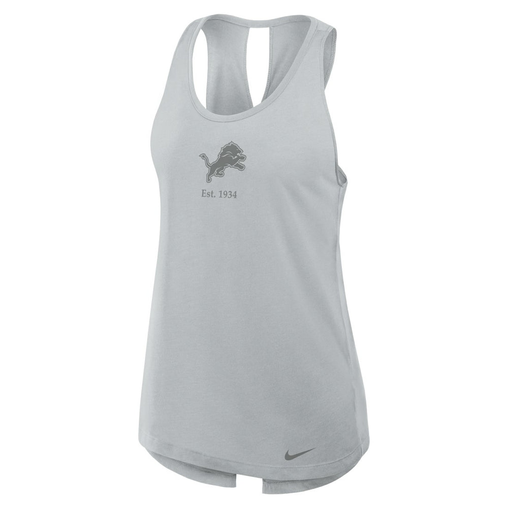 NFL Detroit Lions Women's Glory Open-Back Crisscross Dri-FIT Tank Top