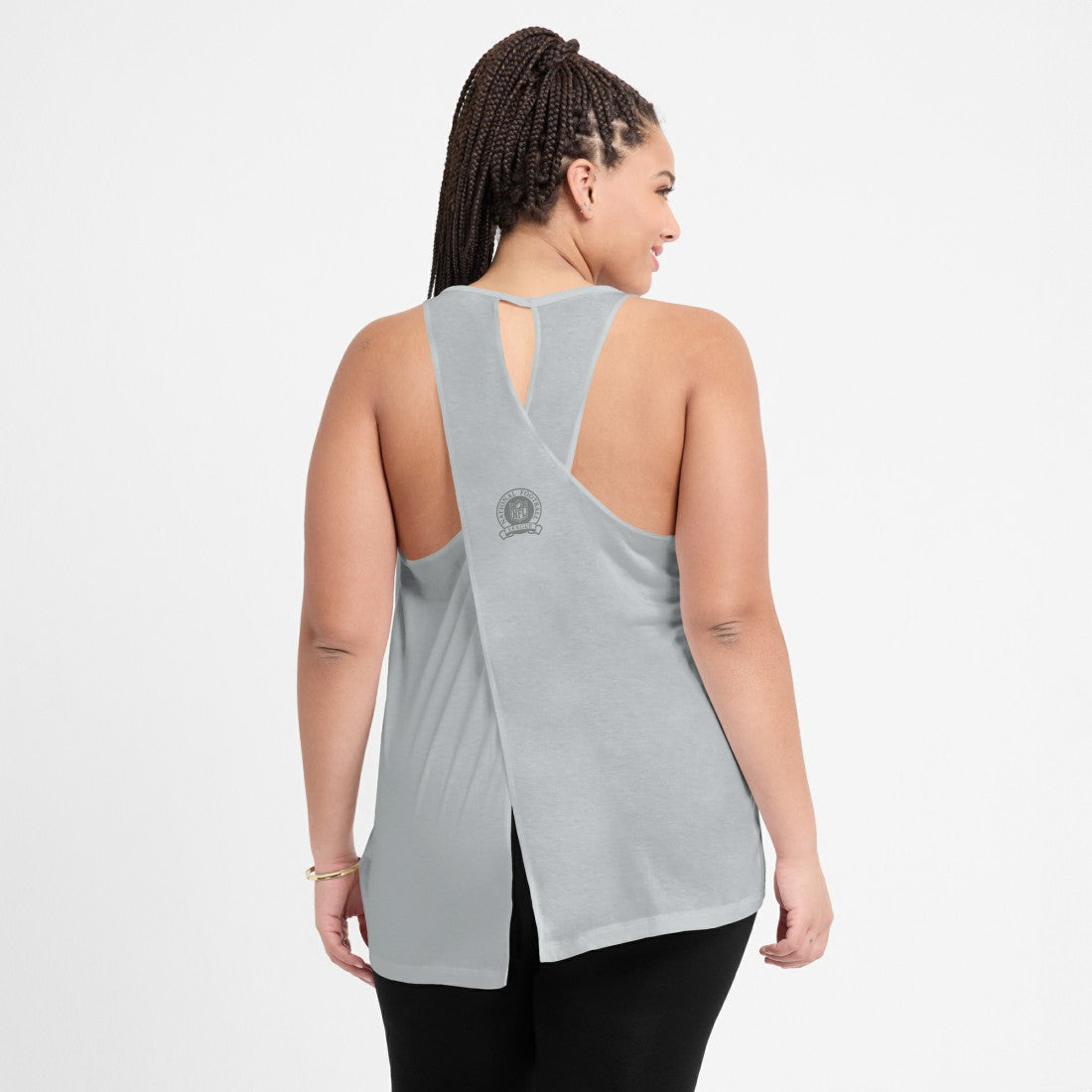 NFL Detroit Lions Women's Glory Open-Back Crisscross Dri-FIT Tank Top