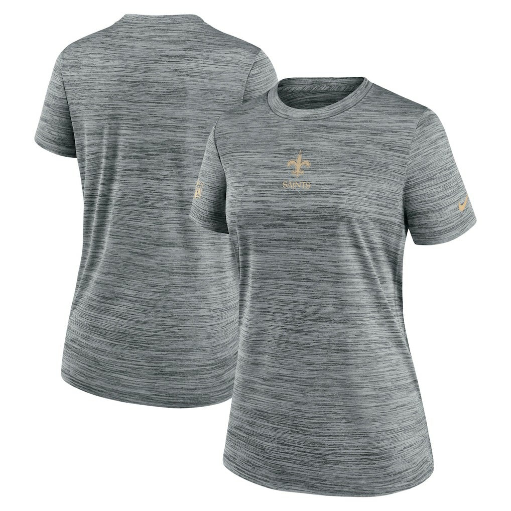 NFL New Orleans Saints Women's Sideline Velocity Dri-FIT T-Shirt