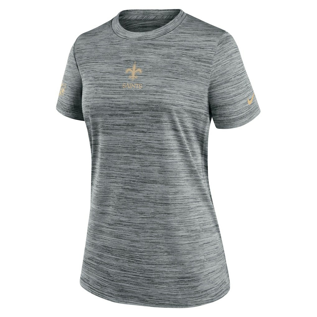 NFL New Orleans Saints Women's Sideline Velocity Dri-FIT T-Shirt
