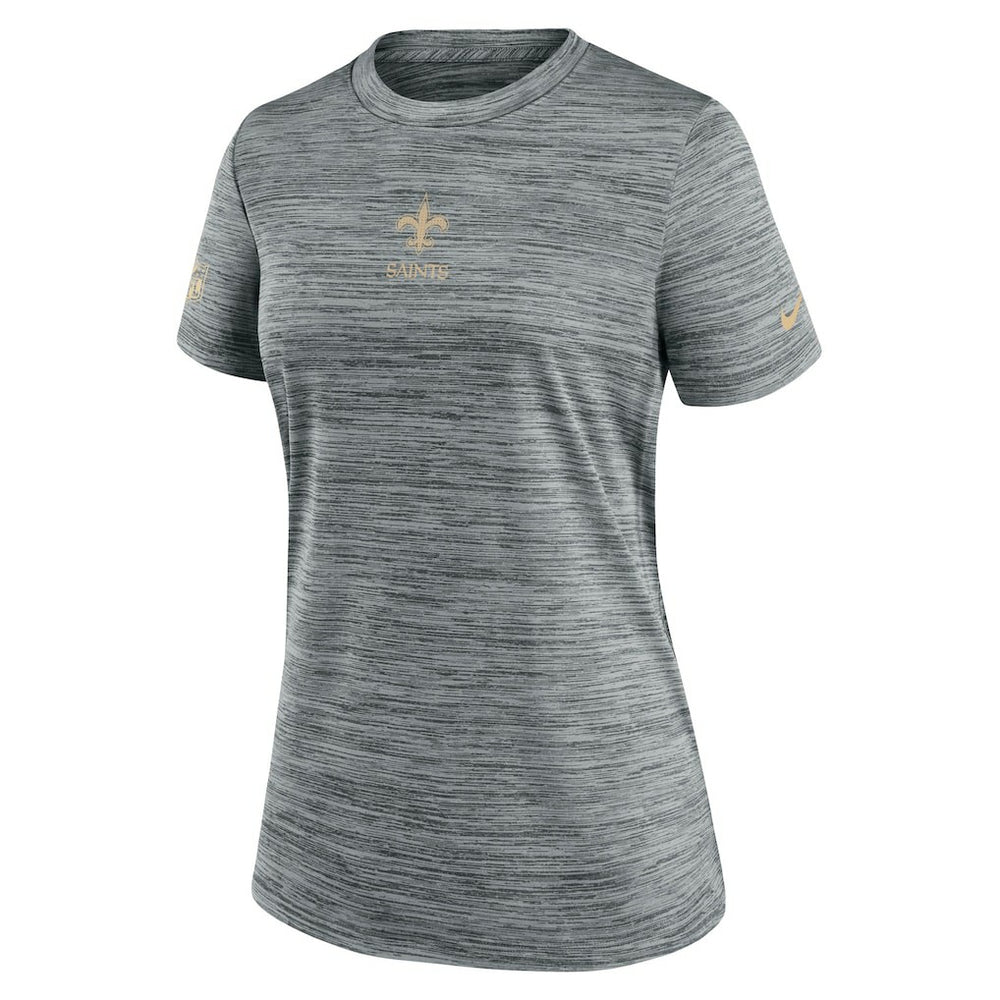 NFL New Orleans Saints Women's Sideline Velocity Dri-FIT T-Shirt