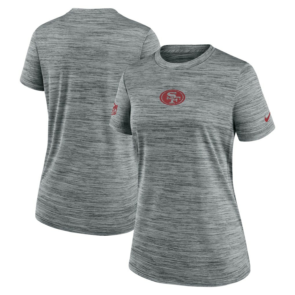 NFL San Francisco 49ers Women's Sideline Velocity Dri-FIT T-Shirt