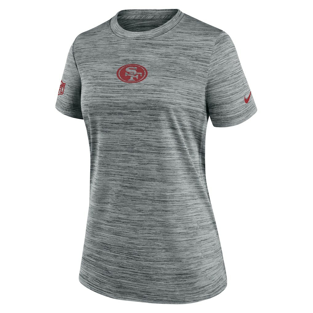 NFL San Francisco 49ers Women's Sideline Velocity Dri-FIT T-Shirt