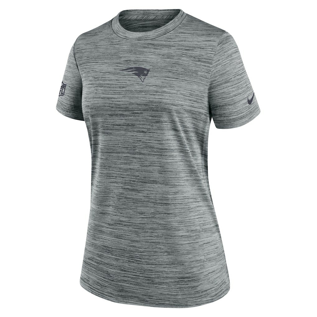 NFL New England Patriots Women's Sideline Velocity Dri-FIT T-Shirt