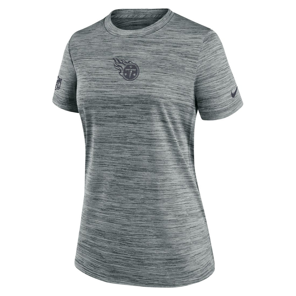 NFL Tennessee Titans Women's Sideline Velocity Dri-FIT T-Shirt