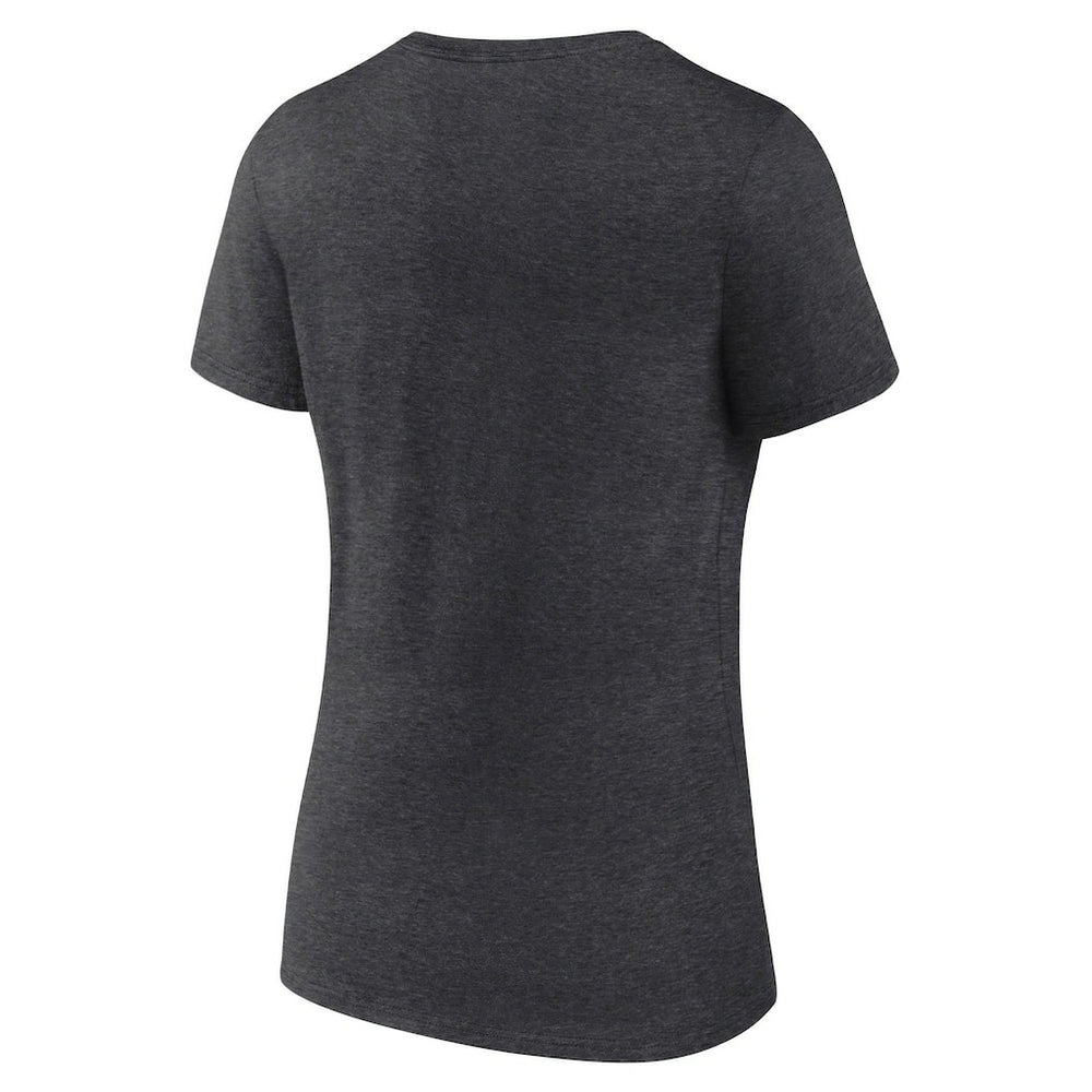 NFL Las Vegas Raiders Logo Athletic Women's Unrivaled V-Neck T-Shirt