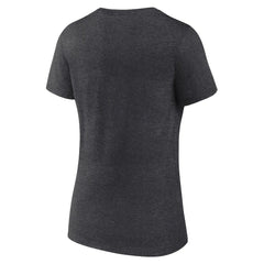NFL Las Vegas Raiders Logo Athletic Women's Unrivaled V-Neck T-Shirt